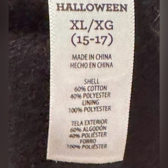 Light Up Halloween Witches “Ghouls Night Out” Pullover Sweatshirt - Picture 9 of 11